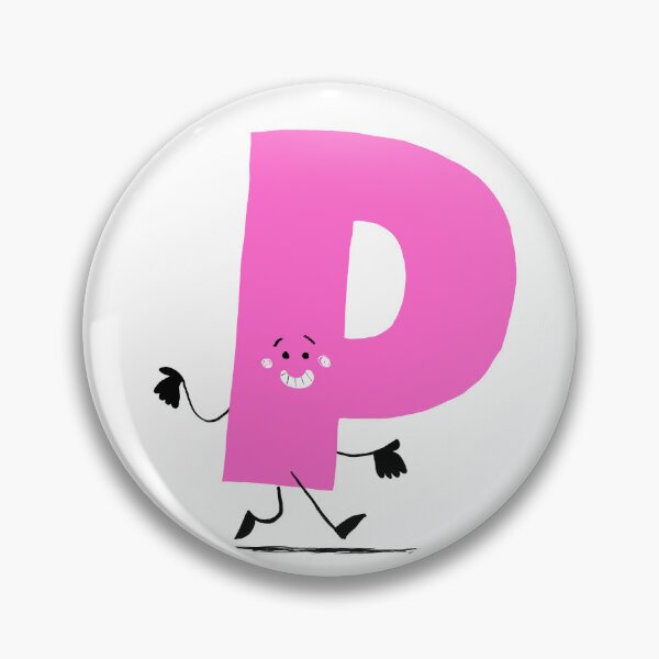 Item preview, Letter P - Cute Alphabet - Name Begins With P designed and sold by Jennifer Farley Illustration.