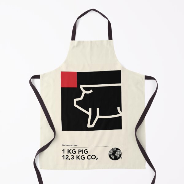 Item preview, How much CO2 does one kilo of food cost_pig designed and sold by Nanika-akimoto.