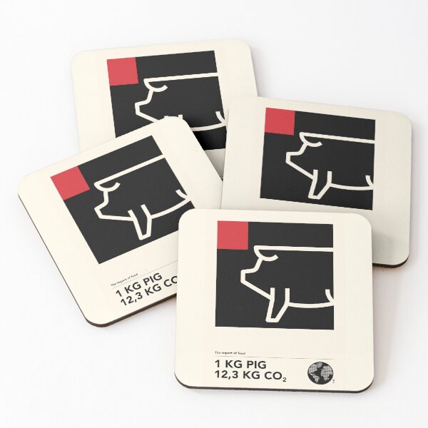 Item preview, How much CO2 does one kilo of food cost_pig designed and sold by Nanika-akimoto.