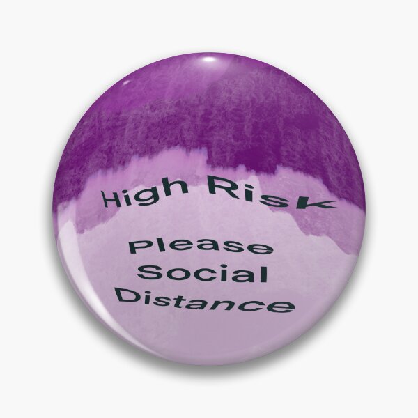Item preview, High risk please social distance  designed and sold by headtrackerart.
