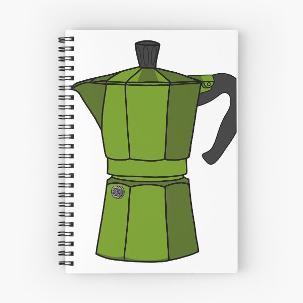 Item preview, Green cafetera designed and sold by thirdearprints.
