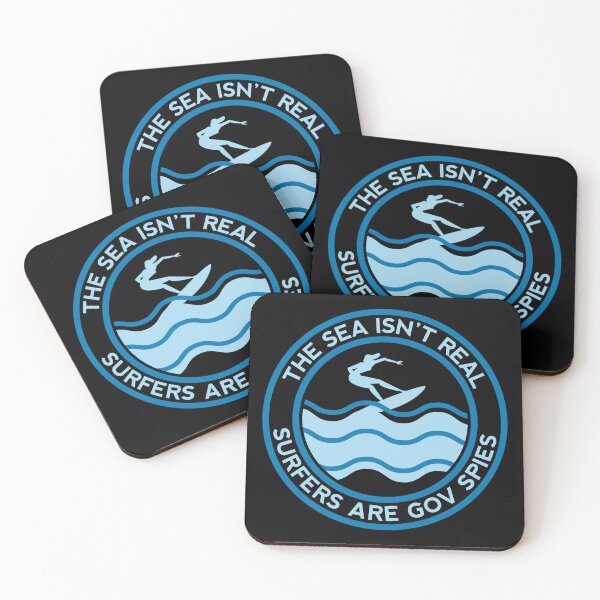 Item preview, The Sea Isn't Real Say No To The Sea - Funny conspiracy theory  designed and sold by yoshra.