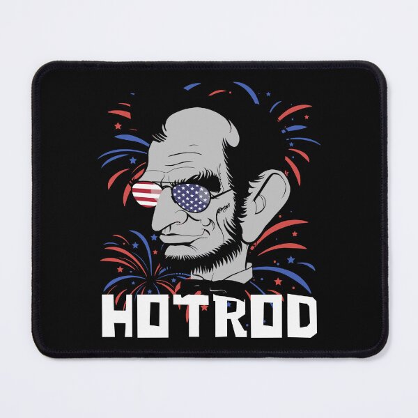 Item preview, Hot Rod Abraham Lincoln Presidents Day Funny Muscle Car designed and sold by CharJens.
