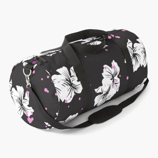 Item preview, Flores blancas y salpicaduras de pintura designed and sold by PixyDustDesigns.