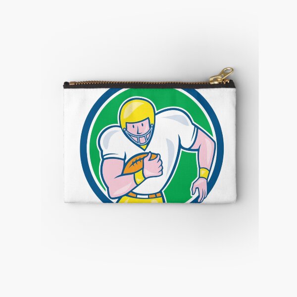 Item preview, American Football Fullback Circle Retro designed and sold by patrimonio.