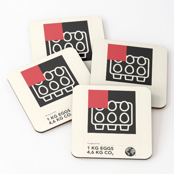Item preview, How much CO2 does one kilo of food cost_eggs designed and sold by Nanika-akimoto.