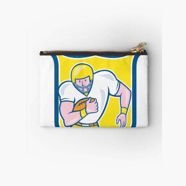 Item preview, American Football Fullback Shield Retro designed and sold by patrimonio.