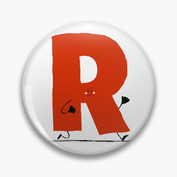 Item preview, Letter R - Cute Alphabet - Name Begins With R designed and sold by Jennifer Farley Illustration.