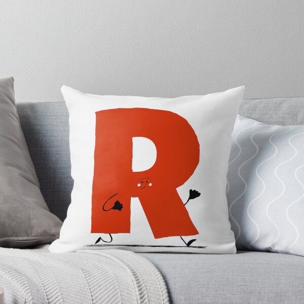 Item preview, Letter R - Cute Alphabet - Name Begins With R designed and sold by Jennifer Farley Illustration.