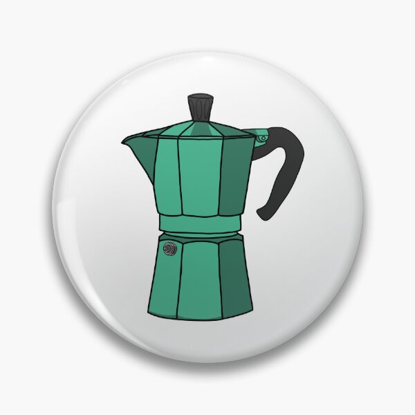 Item preview, Mint cafetera designed and sold by thirdearprints.