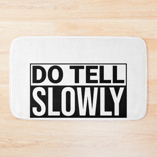 Item preview, Do tell, slowly designed and sold by arkantus.