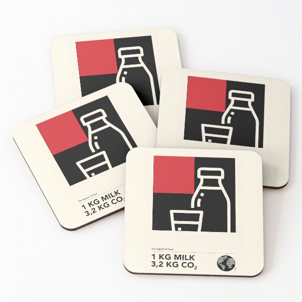 Item preview, How much CO2 does one kilo of food cost_milk designed and sold by Nanika-akimoto.