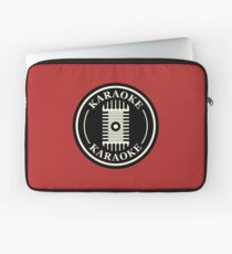 Karaoke B&W Laptop Sleeve