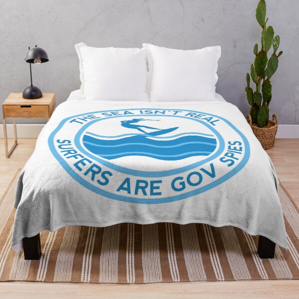 Item preview, The Sea Isn't Real Say No To The Sea - Funny conspiracy theory designed and sold by yoshra.