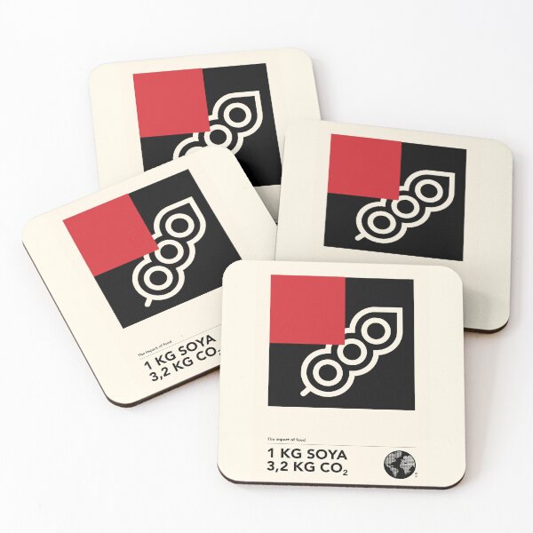Item preview, How much CO2 does one kilo of food cost_soya designed and sold by Nanika-akimoto.