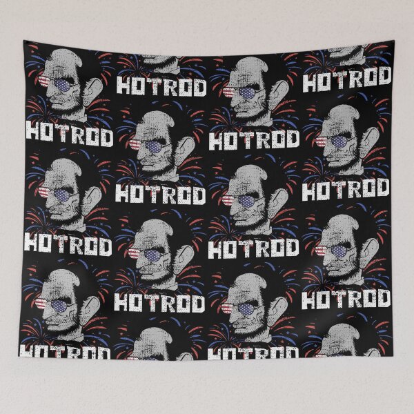 Item preview, Hot Rod Abraham Lincoln Presidents Day Funny Muscle Car designed and sold by CharJens.