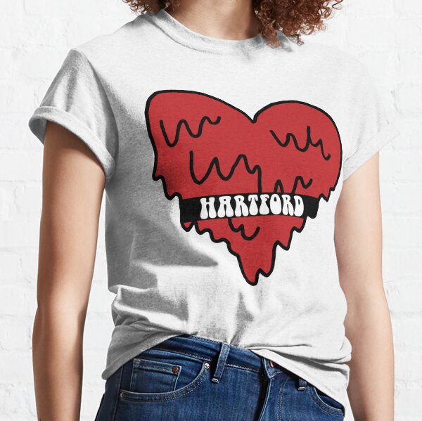 University of Hartford Hawks Vive La Fete Game Day Red Boys Fashion Football T-Shirt L