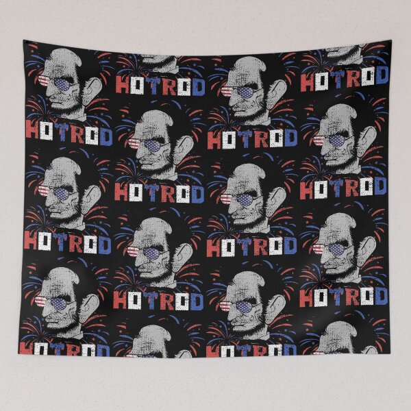 Item preview, Hot Rod Abraham Lincoln Presidents Day Funny Muscle Car designed and sold by CharJens.