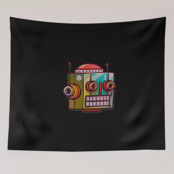 Item preview, Сute robot head designed and sold by si3iy.