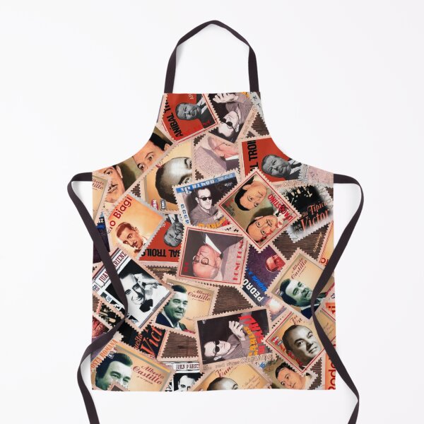 Item preview, Vintage Argentine Tango Music Orchestras Stamps Collage Version 2 designed and sold by infinitetango.