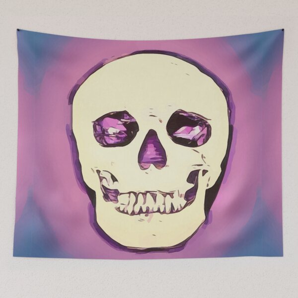 Item preview, Glowing Skull designed and sold by WinkyDoodle.