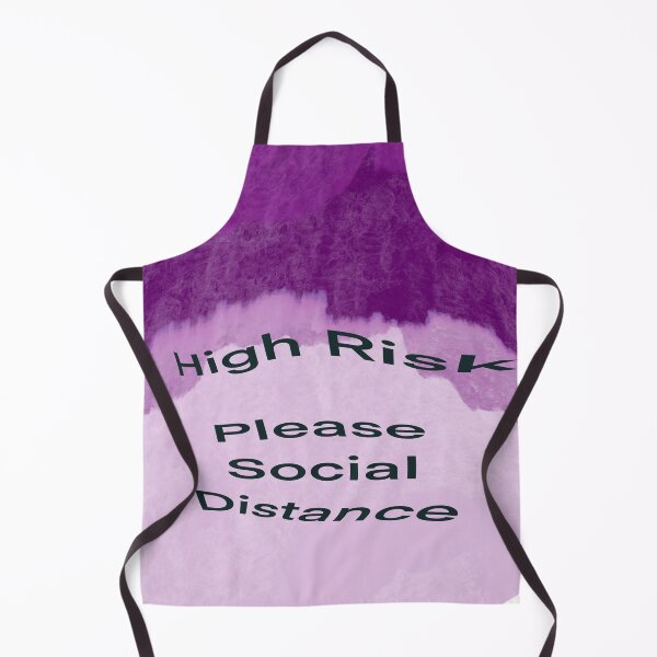 Item preview, High risk please social distance designed and sold by headtrackerart.