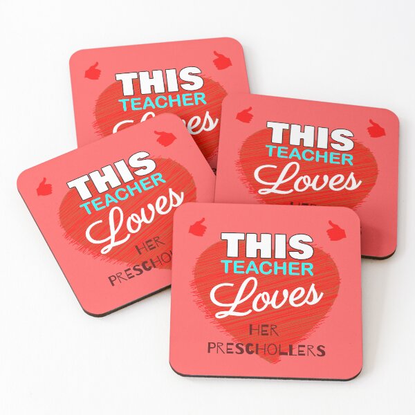 Item preview, This Teacher Loves Her Preschoolers designed and sold by john-ess.
