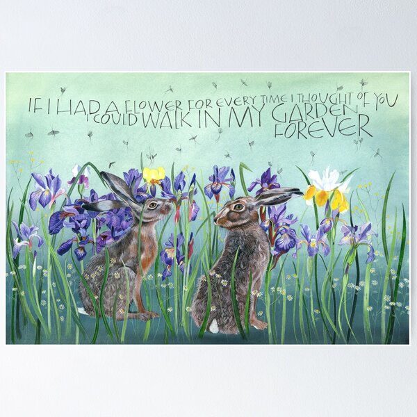 Item preview, If I had a flower for every time I thought of you. designed and sold by samcannon.