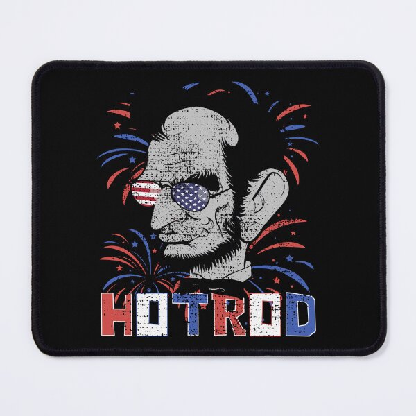 Item preview, Hot Rod Abraham Lincoln Presidents Day Funny Muscle Car designed and sold by CharJens.