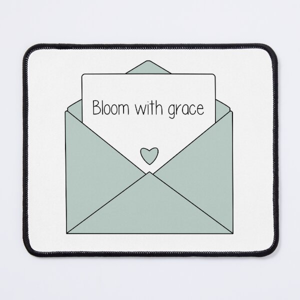 Item preview, Bloom with grace card designed and sold by zoology-student.