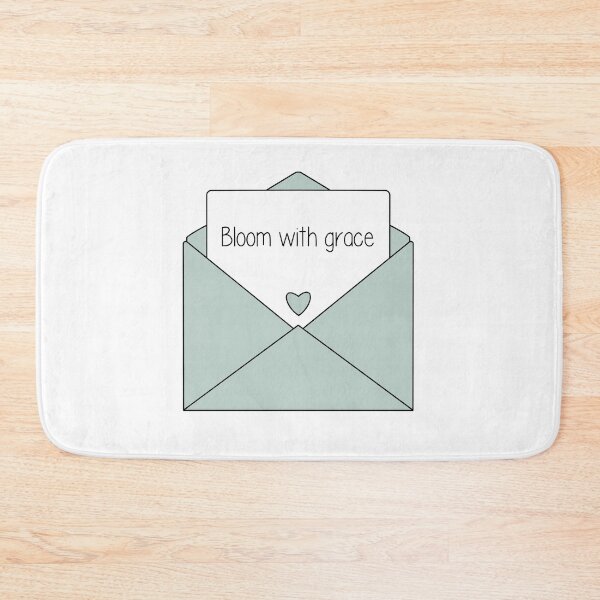 Item preview, Bloom with grace card designed and sold by zoology-student.