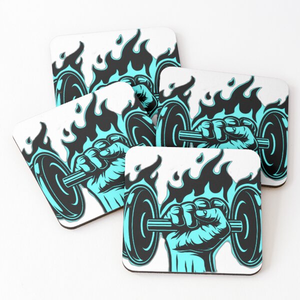 Item preview, Hand raises weight from gym  designed and sold by sreckov-desig.