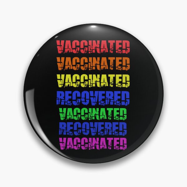 Item preview, vaccinated recovered Covid-19 Corona Pandemic T-shirt for boosted and vaccinated designed and sold by Gordenwear.