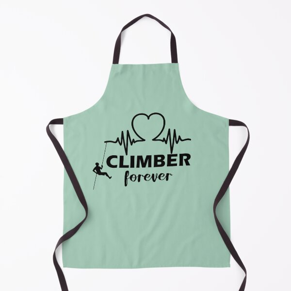Item preview, Climbing Forever - Mountaineer Heartbeat designed and sold by VitoTDesign.