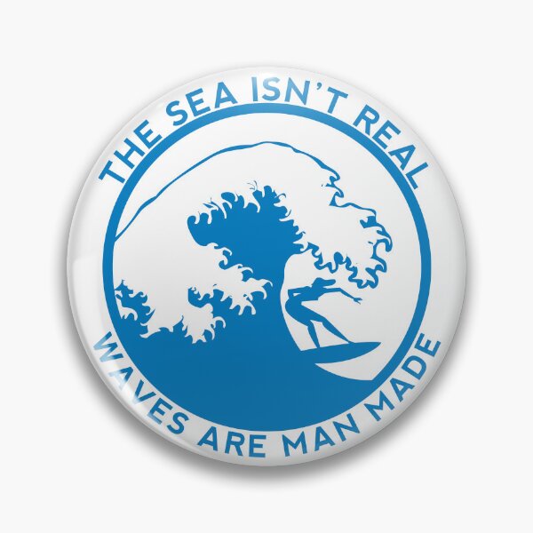 Item preview, The Sea Isn't Real Say No To The Sea - Funny conspiracy theory  designed and sold by yoshra.