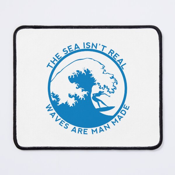 Item preview, The Sea Isn't Real Say No To The Sea - Funny conspiracy theory  designed and sold by yoshra.