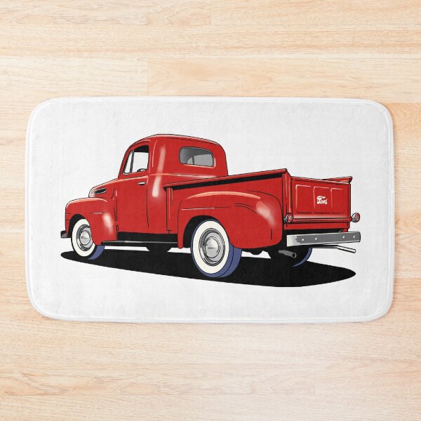 Item preview, Ford F1 Pick Up truck in red designed and sold by Webazoot Industries - Car Art.