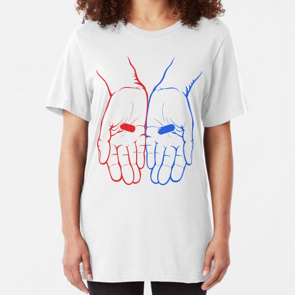 Red Pill or Blue Pill? The Matix Slim Fit T-Shirt