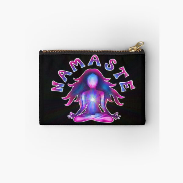 Item preview, Namaste Psychedelic Yoga Silhouette designed and sold by Deborah Camp.