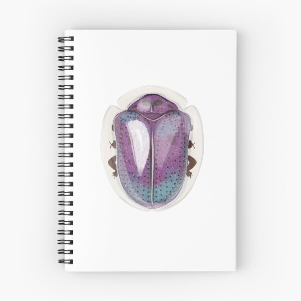 Item preview, Amazing hand drawn realistic purple bug designed and sold by Vettonsa.