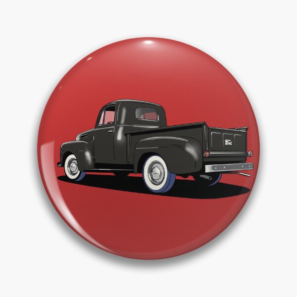 Item preview, Ford F1 Pick Up truck in black designed and sold by Webazoot Industries - Car Art.