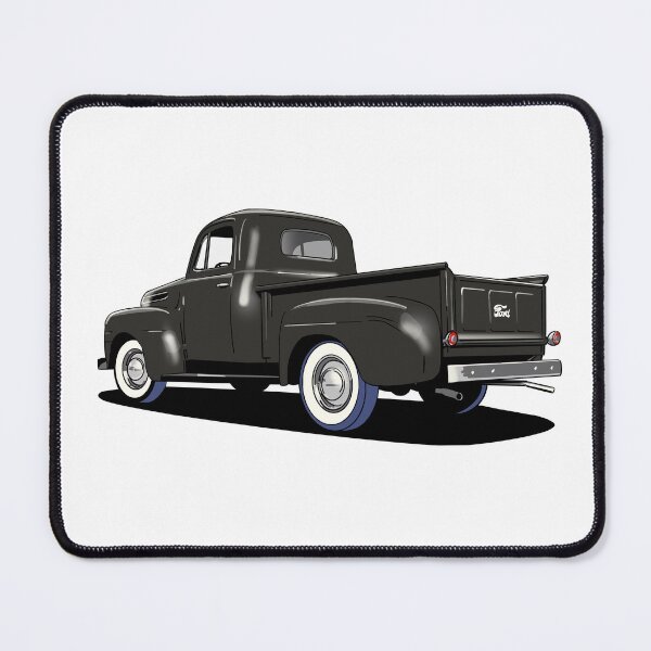 Item preview, Ford F1 Pick Up truck in black designed and sold by Webazoot Industries - Car Art.