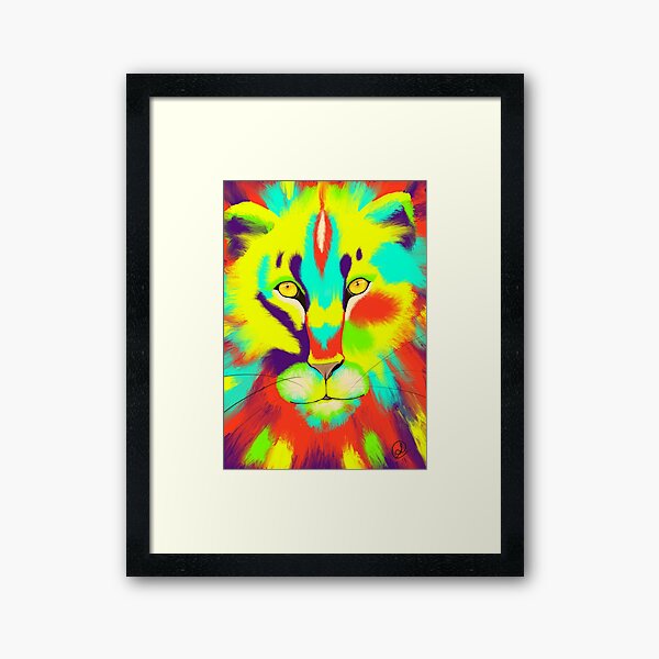 Courage in Colour Framed Art Print