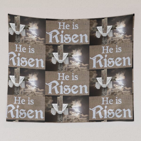 Item preview, Burlap Cross designed and sold by LibrosBOOKtique.