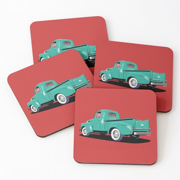 Item preview, Ford F1 Pick Up truck in blue designed and sold by Webazoot Industries - Car Art.