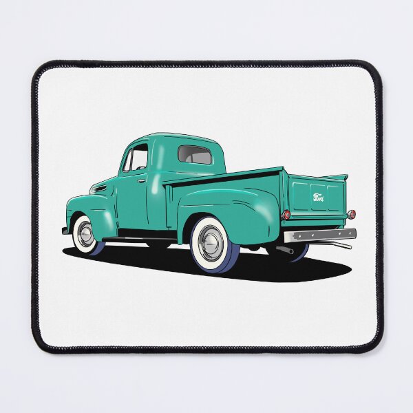 Item preview, Ford F1 Pick Up truck in blue designed and sold by Webazoot Industries - Car Art.