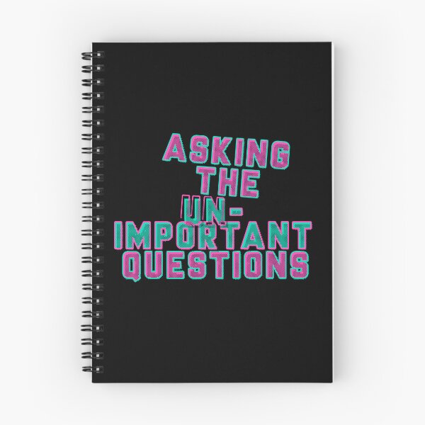 Item preview, Asking the Unimportant Questions designed and sold by Dreams of Dubai.