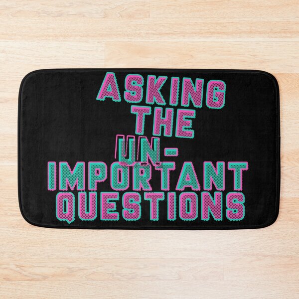 Item preview, Asking the Unimportant Questions designed and sold by Dreams of Dubai.