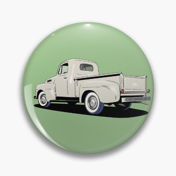 Item preview, Ford F1 Pick Up truck in white designed and sold by Webazoot Industries - Car Art.