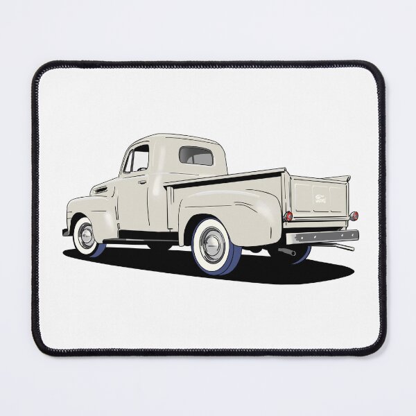 Item preview, Ford F1 Pick Up truck in white designed and sold by Webazoot Industries - Car Art.
